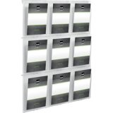 Porte-brochures mural 'the placativ', transparent