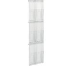 Porte-brochures mural 'the placativ', transparent