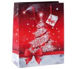 Sac cadeau de Noël 'Sparkling Tree', grand