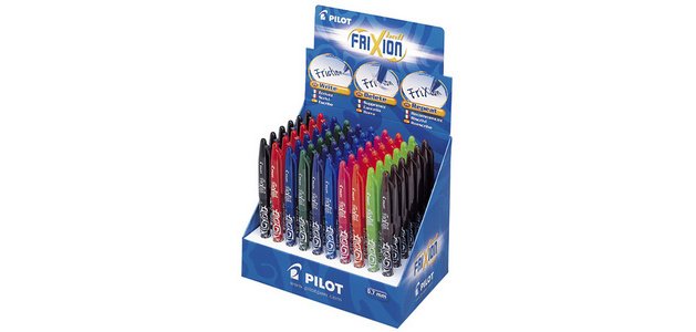Stylo roller FRIXION BALL 07, présentoir de 60 pièces