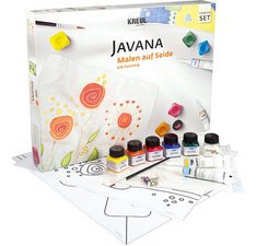 Set de peinture pour soie JAVANA
