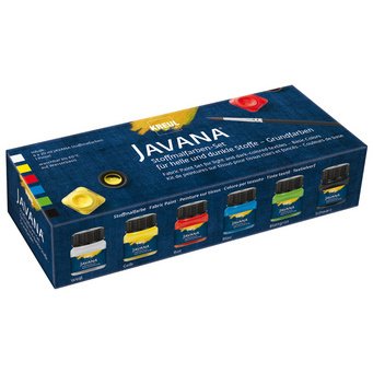 Peinture pour textiles JAVANA, kit créatif