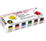 Peinture pour porcelaine 'Glass & Porcelain', kit