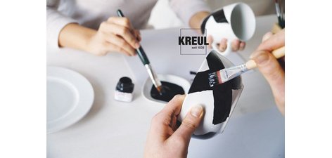 Peinture pour porcelaine 'Glass & Porcelain', kit