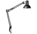 Lampe de bureau à LED study, pince, noir