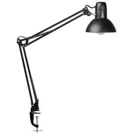 Bureaulamp met ledlicht Study met klem - zwart