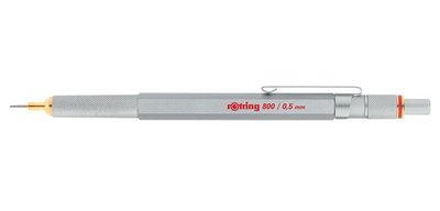 Druckbleistift 800, 0,5 mm, Silber
