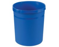 Corbeille à papier GRIP, PP, 18 litres, bleu