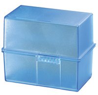 Boîte à fiches, A8 paysage, plastique