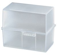 Boîte à fiches, A6 paysage, plastique