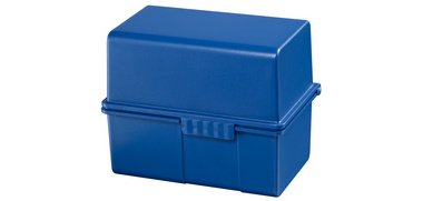 Boîte à fiches, A6 paysage, plastique