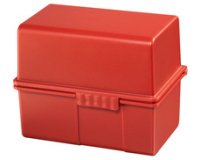 Kaartenbak, A7 liggend, voor 300 kaarten, kunststof