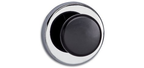 Aimant puissant avec bouton, diamètre: 65 mm