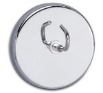 Crochet magnétique, diamètre: 52 mm, capacité: 9 kg