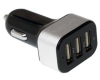 Chargeur allume-cigare USB, 12-24 V DC, 5.100 mA