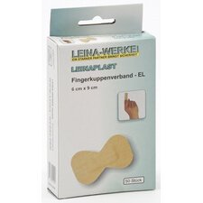 De_leinaplast sparadrap pour les doigts 50 x 70 mm, élastique