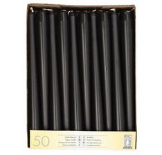 Bougie de chandelier, 22 mm, pack de 50