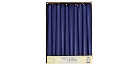 Bougie de chandelier, 22 mm, pack de 50