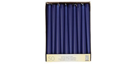 Bougie de chandelier, 22 mm, pack de 50