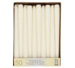 Bougie de chandelier, 22 mm, pack de 50