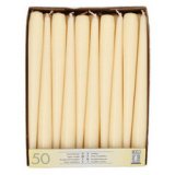 Bougie de chandelier, 22 mm, pack de 50