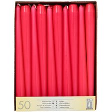 Bougie de chandelier, 22 mm, pack de 50