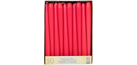 Bougie de chandelier, 22 mm, pack de 50