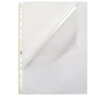 Pochette perforée, format A4, PP, 0,07 mm, transparent
