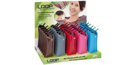 LOOP Reading Glasses, display of 30, assorted