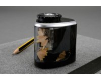 Alassio Taille-crayons électrique, noir transparent