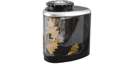 Alassio Taille-crayons électrique, noir transparent