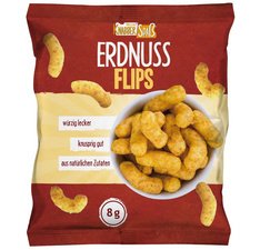 Snack apéritif à la cacahuète, sachet individuel 8g