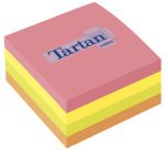 Bloc-notes repositionnable en forme cube, 76 x 76 mm