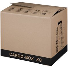 De_carton de déménagement ´cargo-box-plus s´,marron