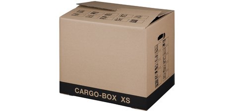 smartboxpro Cartons de déménagement 'CARGO-BOX XS', marron