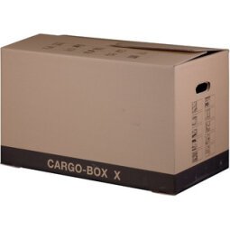 DE_Carton de déménagement ´CARGO-BOX X´, marron