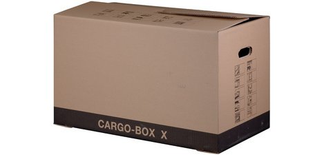 smartboxpro Carton de déménagement 'CARGO-BOX X', marron