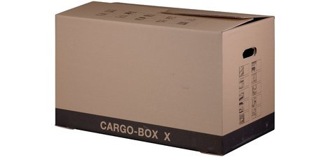 smartboxpro Carton de déménagement 'CARGO-BOX X', marron