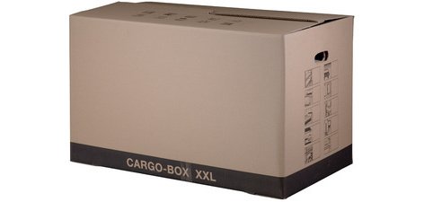 smartboxpro Cartons de déménagement 'CARGO-BOX XXL', marron