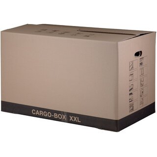 smartboxpro Cartons de déménagement 'CARGO-BOX XXL', marron