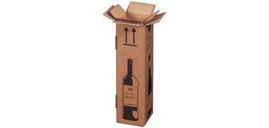 smartboxpro Carton d'expédition pour 1 bouteille
