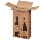 smartboxpro Cartons d'expédition pour 2 bouteilles