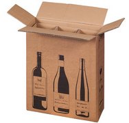 smartboxpro Cartons d'expédition pour 3 bouteilles