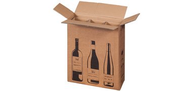 smartboxpro Cartons d'expédition pour 3 bouteilles