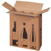 smartboxpro Cartons d'expédition pour 3 bouteilles