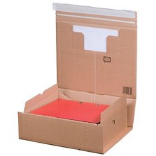 smartboxpro Carton d'expédition PACK BOX, format A4+, marron