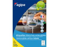 Etiquette universelle, 70 x 37 mm, blanc