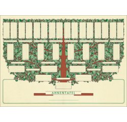 Arbre généalogique 'petit arbre', A3 paysage