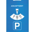 Disque de stationnement, en carton, bleu