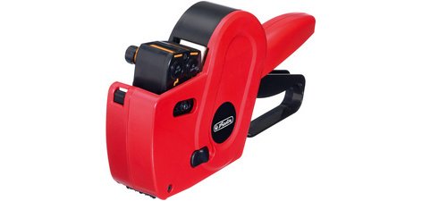 Pince à étiqueter, 2 lignes, 10/8 positions